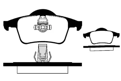 Комплект тормозных колодок, дисковый тормоз RAICAM купить