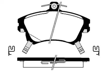 Комплект тормозных колодок, дисковый тормоз RAICAM купить
