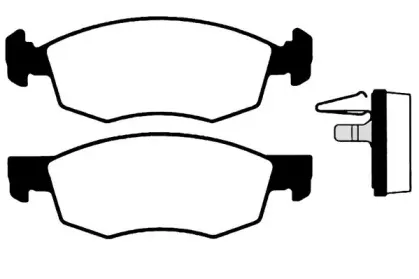 Комплект тормозных колодок, дисковый тормоз RAICAM купить