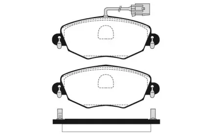 Комплект тормозных колодок, дисковый тормоз RAICAM купить