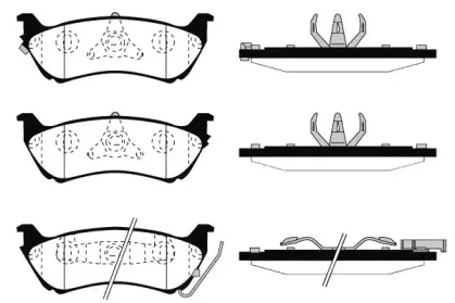 Комплект тормозных колодок, дисковый тормоз RAICAM купить