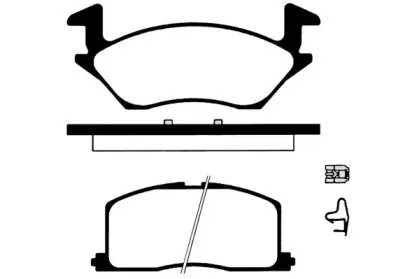 Комплект тормозных колодок, дисковый тормоз RAICAM купить