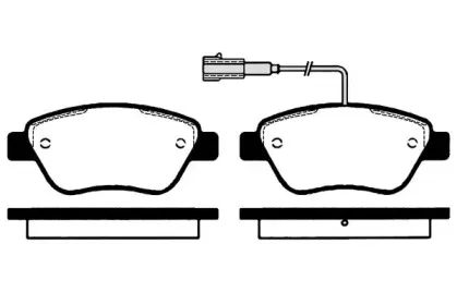 Комплект тормозных колодок, дисковый тормоз RAICAM купить