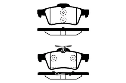 Комплект тормозных колодок, дисковый тормоз RAICAM купить