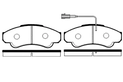 Комплект тормозных колодок, дисковый тормоз RAICAM купить