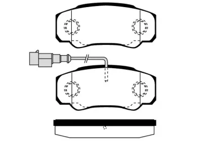 Комплект тормозных колодок, дисковый тормоз RAICAM купить