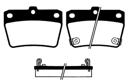 Комплект тормозных колодок, дисковый тормоз RAICAM купить