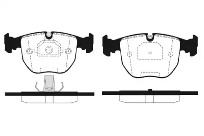 Комплект тормозных колодок, дисковый тормоз RAICAM купить