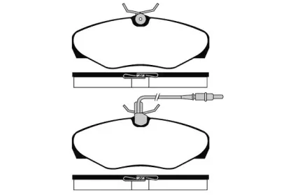 Комплект тормозных колодок, дисковый тормоз RAICAM купить