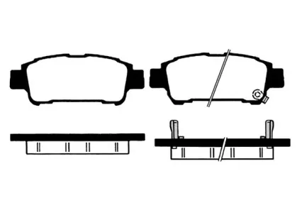 Комплект тормозных колодок, дисковый тормоз RAICAM купить