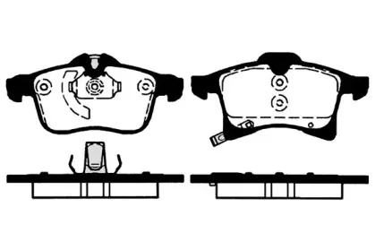Комплект тормозных колодок, дисковый тормоз RAICAM купить