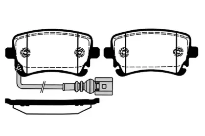 Комплект тормозных колодок, дисковый тормоз RAICAM купить
