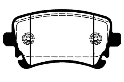 Комплект тормозных колодок, дисковый тормоз RAICAM купить
