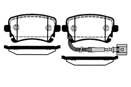 Комплект тормозных колодок, дисковый тормоз RAICAM купить