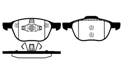 Комплект тормозных колодок, дисковый тормоз RAICAM купить