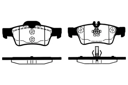Комплект тормозных колодок, дисковый тормоз RAICAM купить