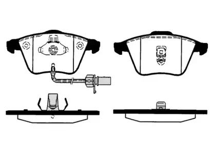 Комплект тормозных колодок, дисковый тормоз RAICAM купить