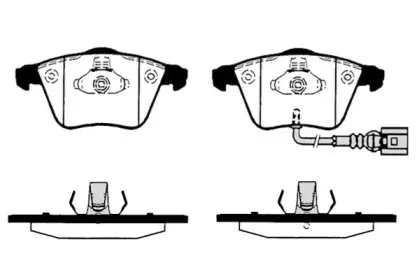 Комплект тормозных колодок, дисковый тормоз RAICAM купить