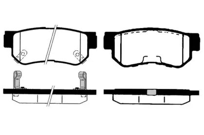 Комплект тормозных колодок, дисковый тормоз RAICAM купить