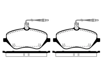 Комплект тормозных колодок, дисковый тормоз RAICAM купить