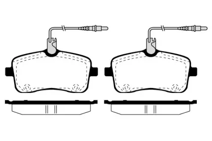 Комплект тормозных колодок, дисковый тормоз RAICAM купить