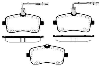 Комплект тормозных колодок, дисковый тормоз RAICAM купить