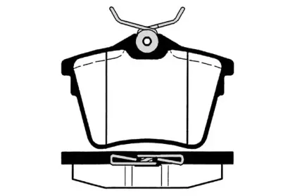 Комплект тормозных колодок, дисковый тормоз RAICAM купить