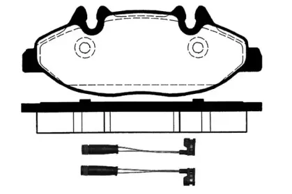 Комплект тормозных колодок, дисковый тормоз RAICAM купить