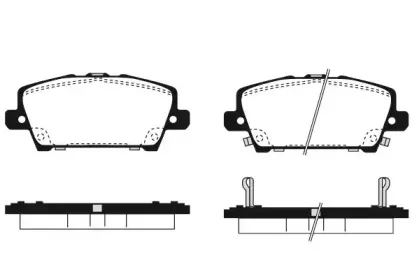 Комплект тормозных колодок, дисковый тормоз RAICAM купить