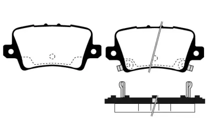 Комплект тормозных колодок, дисковый тормоз RAICAM купить