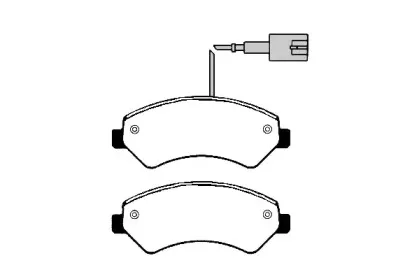 Комплект тормозных колодок, дисковый тормоз RAICAM купить