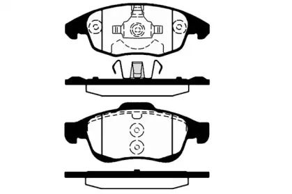 Комплект тормозных колодок, дисковый тормоз RAICAM купить
