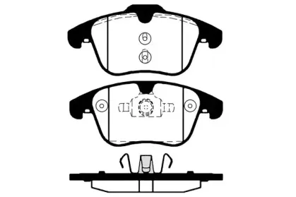 Комплект тормозных колодок, дисковый тормоз RAICAM купить