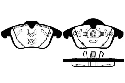 Комплект тормозных колодок, дисковый тормоз RAICAM купить
