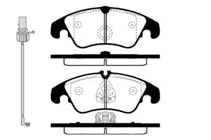 Комплект тормозных колодок, дисковый тормоз RAICAM купить