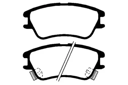 Комплект тормозных колодок, дисковый тормоз RAICAM купить