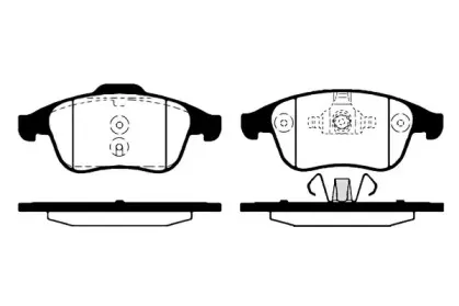 Комплект тормозных колодок, дисковый тормоз RAICAM купить