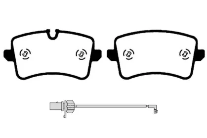 Комплект тормозных колодок, дисковый тормоз RAICAM купить