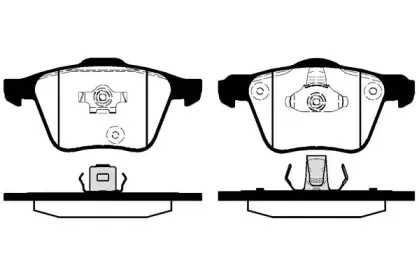 Комплект тормозных колодок, дисковый тормоз RAICAM купить