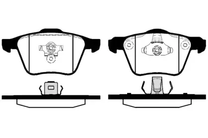 Комплект тормозных колодок, дисковый тормоз RAICAM купить