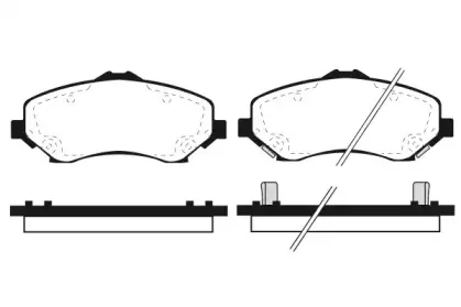 Комплект тормозных колодок, дисковый тормоз RAICAM купить