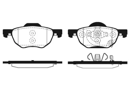 Комплект тормозных колодок, дисковый тормоз RAICAM купить