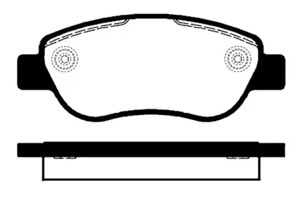 Комплект тормозных колодок, дисковый тормоз RAICAM купить