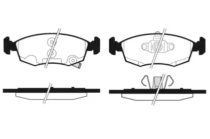 Комплект тормозных колодок, дисковый тормоз RAICAM купить