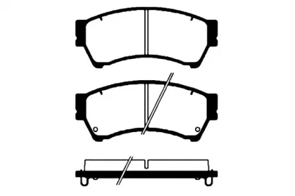 Комплект тормозных колодок, дисковый тормоз RAICAM купить