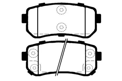 Комплект тормозных колодок, дисковый тормоз RAICAM купить