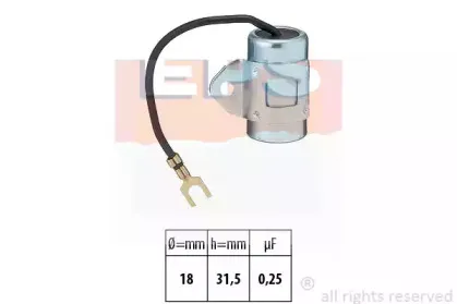 Конденсатор, система зажигания EPS купить