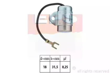 Конденсатор, система зажигания EPS купить