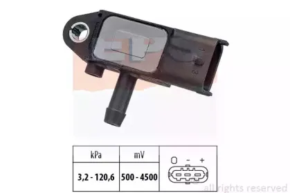 Датчик, давление выхлопных газов EPS купить