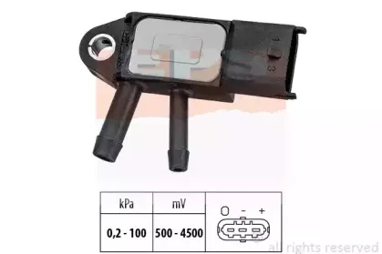 Датчик, давление выхлопных газов EPS купить
